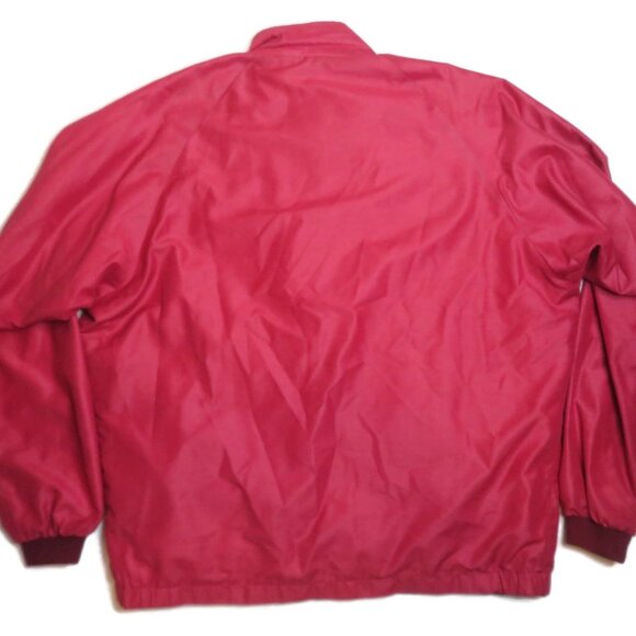 Snowgoose St Andrews Golf Jacket Mens Large Red Scotland Windbreaker - Picture 8 of 8